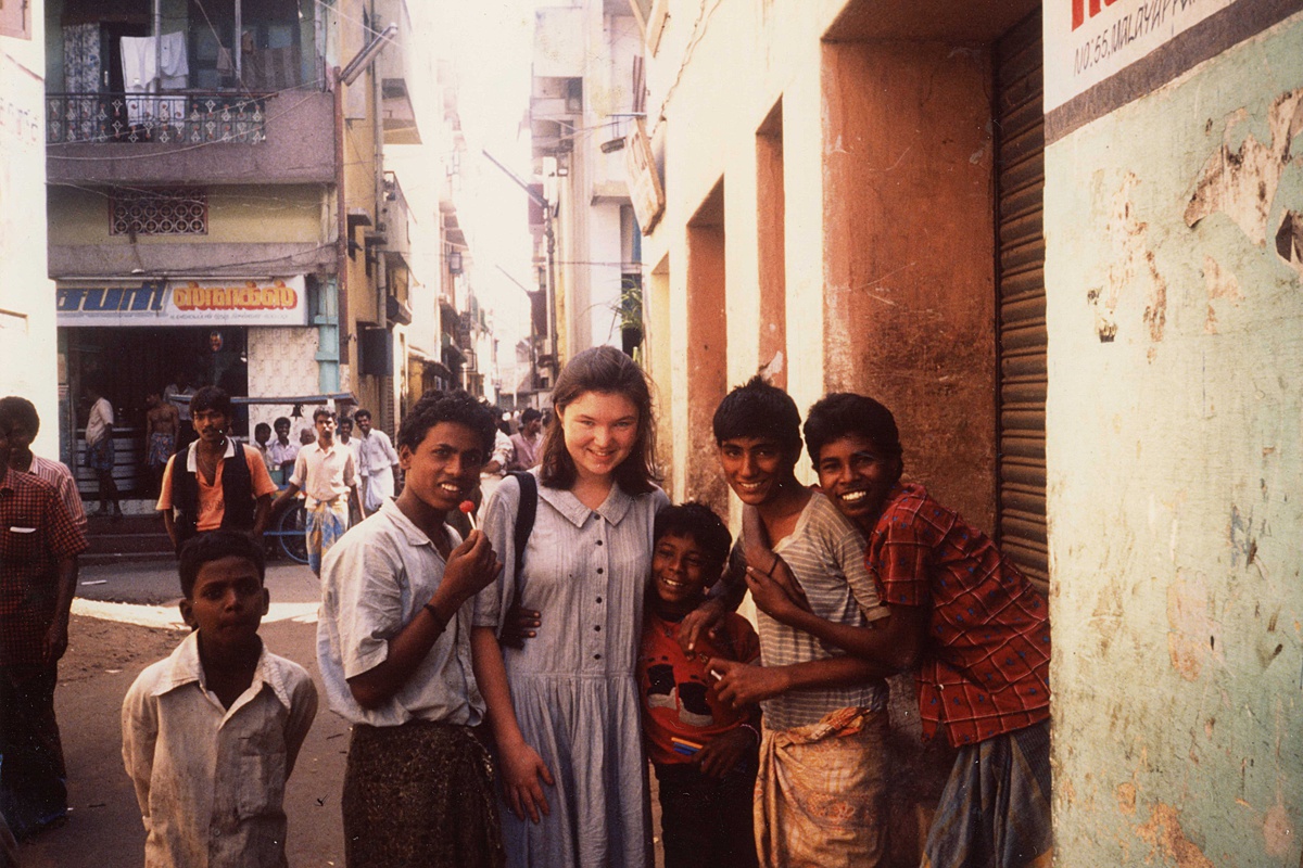 School trip to India